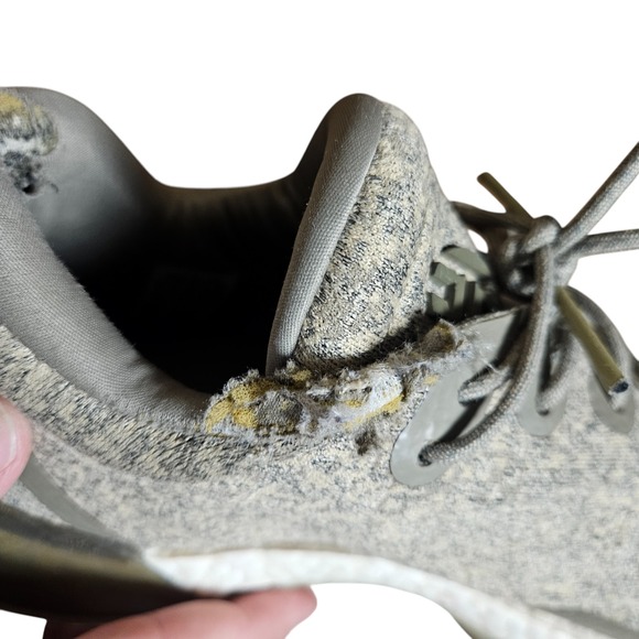 Adidas Harden Vol. 1 Shoes Trace Cargo Linen White Green Mens 11 Athletic BW0550 - Picture 9 of 13